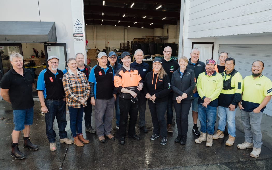 Master Builders restore Abilities Group workstations destroyed by fire.